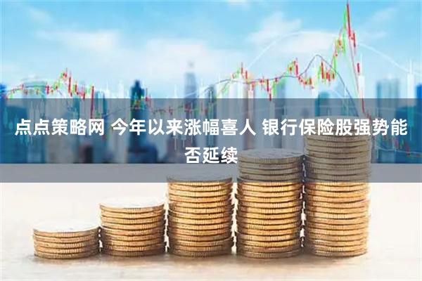 点点策略网 今年以来涨幅喜人 银行保险股强势能否延续