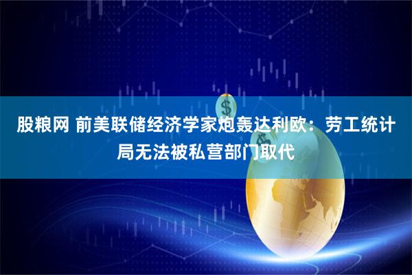 股粮网 前美联储经济学家炮轰达利欧：劳工统计局无法被私营部门取代