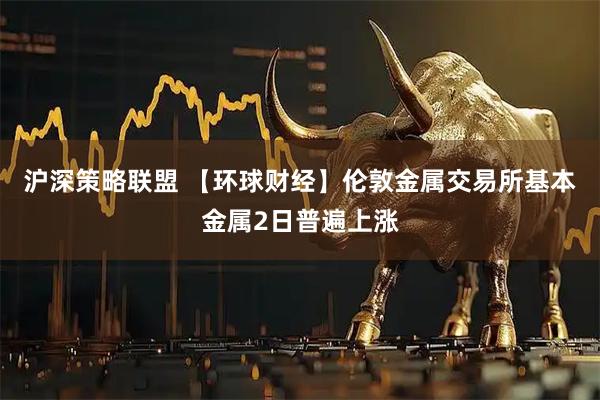沪深策略联盟 【环球财经】伦敦金属交易所基本金属2日普遍上涨